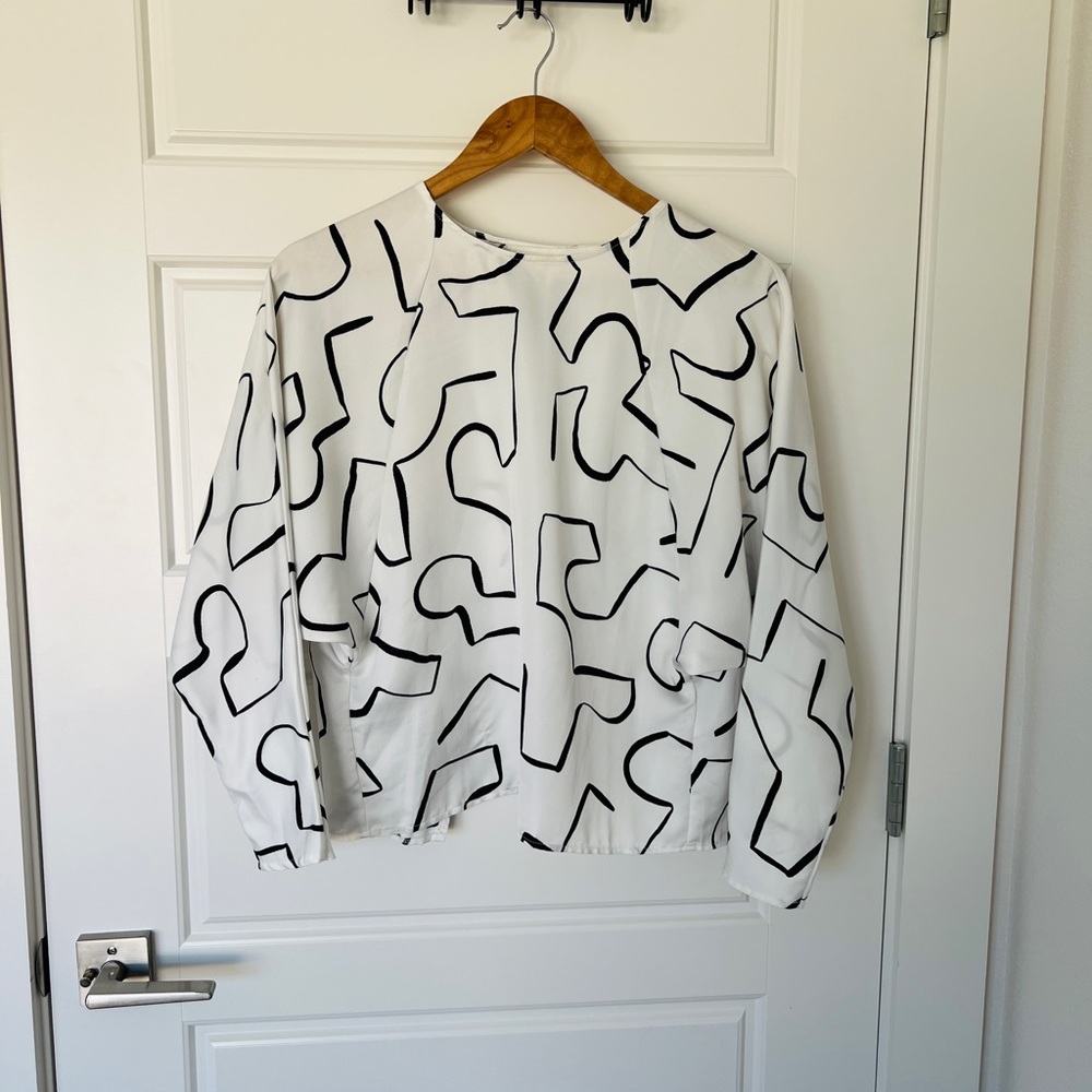 Split Back Blouse - image 4